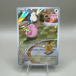 Chansey 187/167 Sv06: Twilight Masquerade Illustration Rare - Pokemon TCG - NM - Image 1