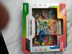 Pokemon TCG First Partner Illustration Collection Series 1 Box Promo - Image 1