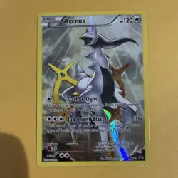 Pokemon TCG Arceus Promo XY83 XY Holo Basic Colorless 120 HP Judgment Blast - Image 1
