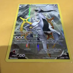 Pokemon TCG Arceus Promo XY83 XY Holo Basic Colorless 120 HP Judgment Blast - Image 3