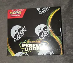 Pokemon Mega Evolution Perfect Order Booster Box Factory Sealed Free Shipping - Image 1