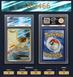 Texture Shift Pidgeot EX 104/108 Full Art XY Evolutions 2016 Pokemon TCG Ace 9 - Image 1