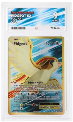 Texture Shift Pidgeot EX 104/108 Full Art XY Evolutions 2016 Pokemon TCG Ace 9 - Image 4