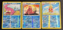 Pokemon Breakpoint Slowpoke 19/122 Slowbro 20/122 Slowing 21/122 Reverse Holo - Image 1