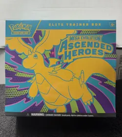 Pokemon TCG Ascended Heroes Elite Trainer Box Factory Sealed New ETB No Damage - Image 1