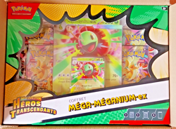 POKEMON Heros Transcendants ME 2.5, Coffret MEGA-MEGANIUM-EX , Neuf scelle VF - Image 2