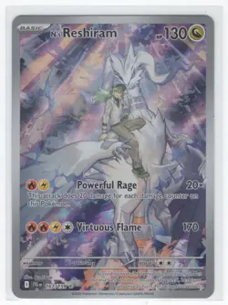 #167 2025 Journey Together N's Reshiram - Image 1