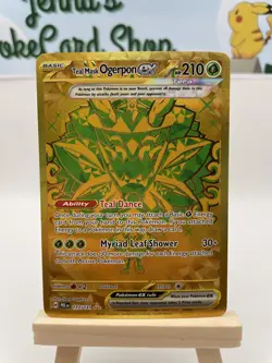 Teal Mask Ogerpon EX - 177/131 - Prismatic Evolutions - Pokemon TCG - NM - Image 1