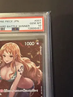 One Piece Card Nami Standard Battle Winner Promo PSA10 Rare Limited - Image 4