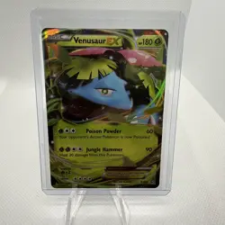 Pokemon TCG Venusaur EX XY28 Ultra Rare XY Black Star Promo 2014 - Image 1