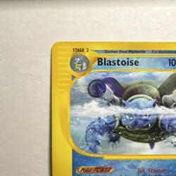 Blastoise 037/165 Expedition Base Set Rare Regular Stage 2 100 HP English 2002 - Image 2