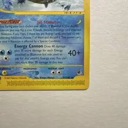 Blastoise 037/165 Expedition Base Set Rare Regular Stage 2 100 HP English 2002 - Image 4