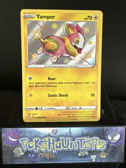 Pokemon Card Yamper SV039/SV122 Shining Fates Shiny Vault Holo Rare NM - Image 1