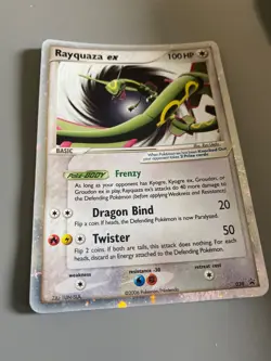 Pokemon Rayquaza ex 039 Black Star Promo Holo Rare 2006 Nintendo LP - Image 2