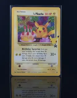Pokemon Birthday Pikachu 24/53 Celebrations Classic Collection Holo NM - Image 1