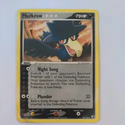 Pokemon TCG Murkrow EX Unseen Forces 30/115 Regular Rare - Image 1