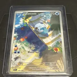 Cute Sleeping Oshawott 105/086 Pokemon TCG SV: White Flare - IR - NM - Image 1