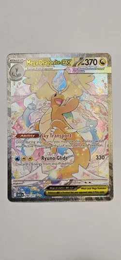 Pokemon TCG Ascended Heroes Mega Dragonite ex Sir 290/217 - Image 3