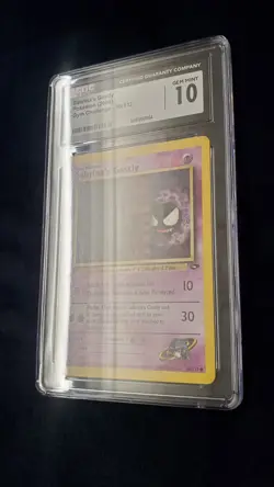 2000 Pokemon Gym Challenge Sabrina's Gastly #96/132 CGC Gem Mint 10 - LOW POP !! - Image 3
