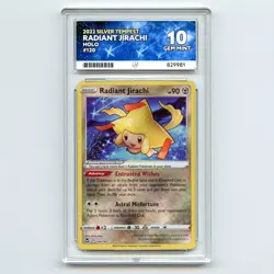 Radiant Jirachi 120/195 Holo Silver Tempest | Ace 10 Perfect Subs | Pokemon TCG - Image 1