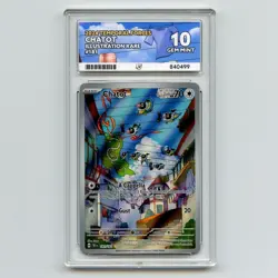 Chatot 181/162 Illustration Rare Temporal Forces ACE 10 Perfect Subs Pokemon - Image 1