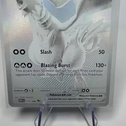 Reshiram EX White Flare 173/086 Card Mint Condition - Image 3