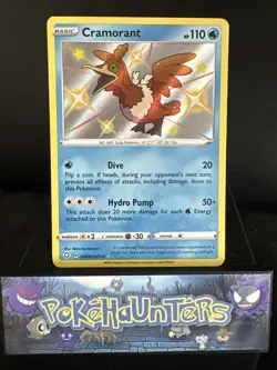 Pokemon Card Cramorant Sv030/sv122 SHINING Fates Baby ShIny Vault Near Mint - Image 1