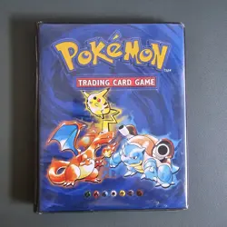 🔥Pokemon Original Trading Card Album Folder WOTC Binder - Image 1