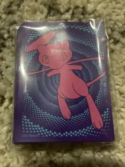 65 Ct Fusion Strike ETB Mew Card Sleeves New, Sealed Pokemon - Image 1