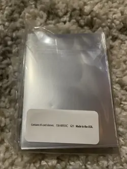 65 Ct Fusion Strike ETB Mew Card Sleeves New, Sealed Pokemon - Image 2
