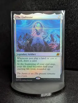 MTG The Endstone - Edge of Eternities #240 - Foil - Near Mint Magic Card - Image 1
