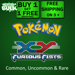 XY Furious Fists Common/Uncommon/Rare Pokemon Card Singles - Image 1