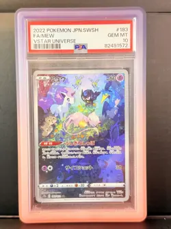 PSA 10 Mew 183/172 AR VSTAR Universe s12a 2022 Pokemon Card Japanese Gem Mint - Image 1