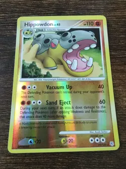 Hippowdon 29/130 Diamond & Pearl Base Set Pokemon Reverse Holo MINT - Image 1