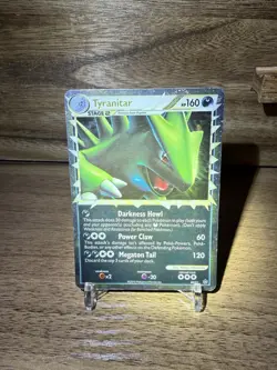 Pokemon TCG Tyranitar Prime 88/95 Unleashed Ultra Rare Holo Stage 2 2010 - Image 2