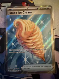 Jumbo Ice Cream 109/086 Chaos Rising NM Full Art Pokemon TCG - Image 1