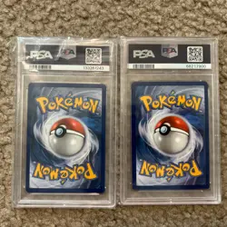 PSA 10 RESHIRAM 113/114 & ZEKROM 114/114 CELEBRATIONS POKEMON GEM MINT Set - Image 2