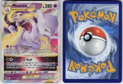 Mewtwo VSTAR 031/078 Holo VSTAR Rare Pokemon GO Pokemon Near Mint - Image 2