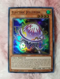 Yu-Gi-Oh! - Electric Jellyfish 2022 LED9-EN019 Super Rare 1st Edition - Image 2
