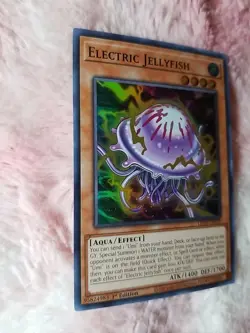 Yu-Gi-Oh! - Electric Jellyfish 2022 LED9-EN019 Super Rare 1st Edition - Image 3