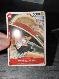 Carte One Piece Monkey D Luffy P-022 Promo English Card - Image 3