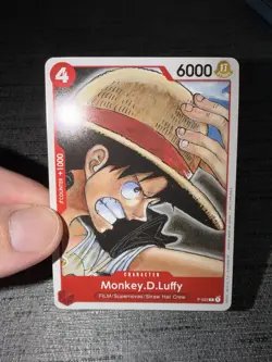 Carte One Piece Monkey.D.Luffy P-022 Promo English Card - Image 3