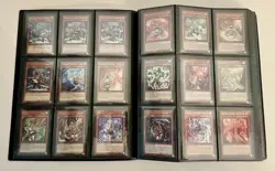 Yu-Gi-Oh 100 Foil Card Binder Lot Dark Magician Blue-Eyes Red-Eyes Konami - Image 3