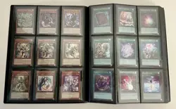 Yu-Gi-Oh 100 Foil Card Binder Lot Dark Magician Blue-Eyes Red-Eyes Konami - Image 4