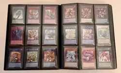Yu-Gi-Oh 100 Foil Card Binder Lot Dark Magician Blue-Eyes Red-Eyes Konami - Image 5