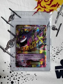 Mega M Gengar EX 121/119 XY Phantom Forces Secret Rare Holo NM Pokemon Card - Image 1