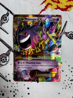 Mega M Gengar EX 121/119 XY Phantom Forces Secret Rare Holo NM Pokemon Card - Image 3