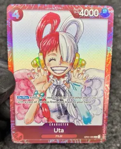 Uta (Premium Card Collection -ONE PIECE FILM RED Edition-) OP01-005 One Piece... - Image 1