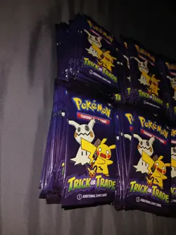 Lot Of 175 New Packs Pokemon Halloween Trick or Trade Booster 3 Cards per Pack - Image 2