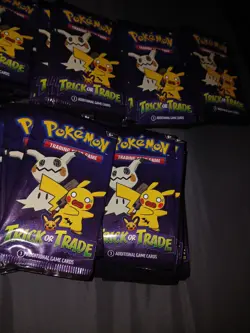 Lot Of 175 New Packs Pokemon Halloween Trick or Trade Booster 3 Cards per Pack - Image 3